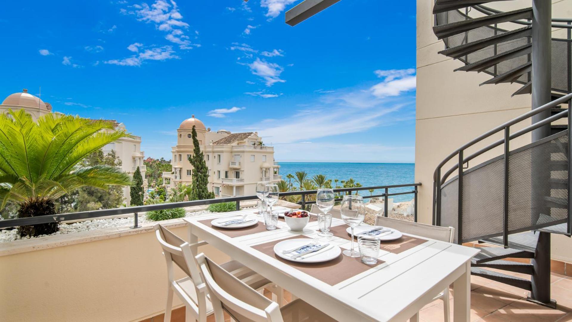 Cosmo Beach With Seaview Between Cancelada And Estepona Extérieur photo